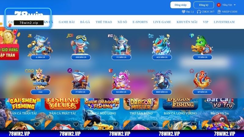 Bỏ túi 1 số mẹo chinh phục bắn cá long thần 78WIN đỉnh cao